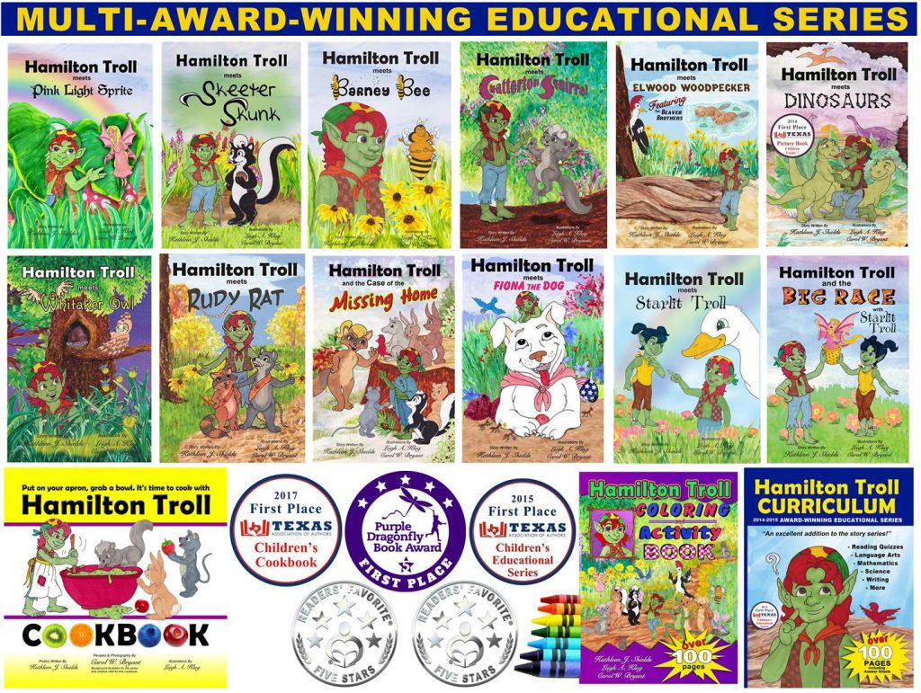 Multi-Award-Winning Educational Children's Book Series The Hamilton Troll Adventures